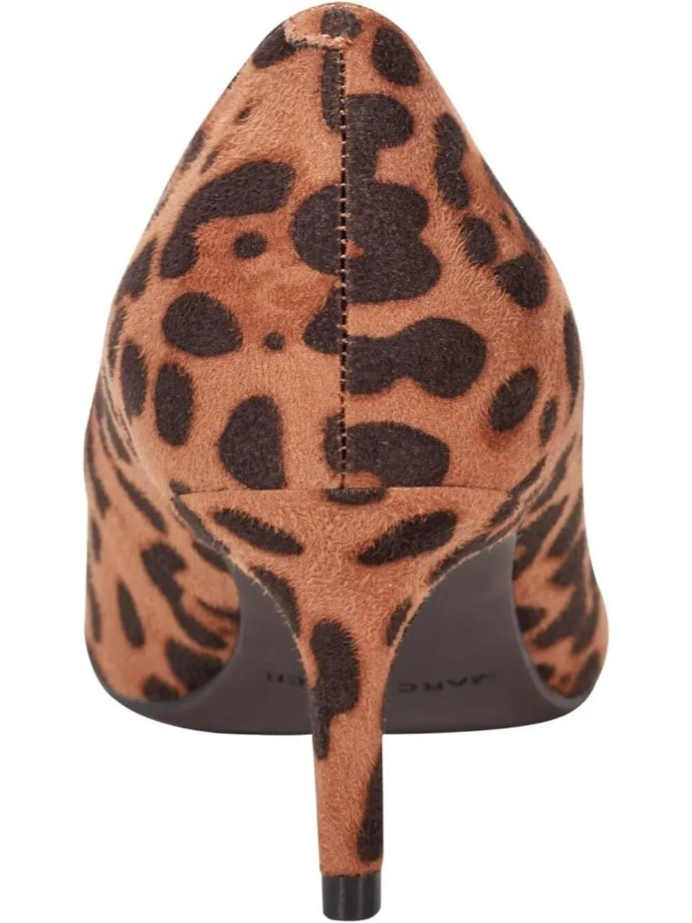 Women's Leopard Modern Pointed Toe Alola Dress Casual Pumps Pull On Heel Shoes